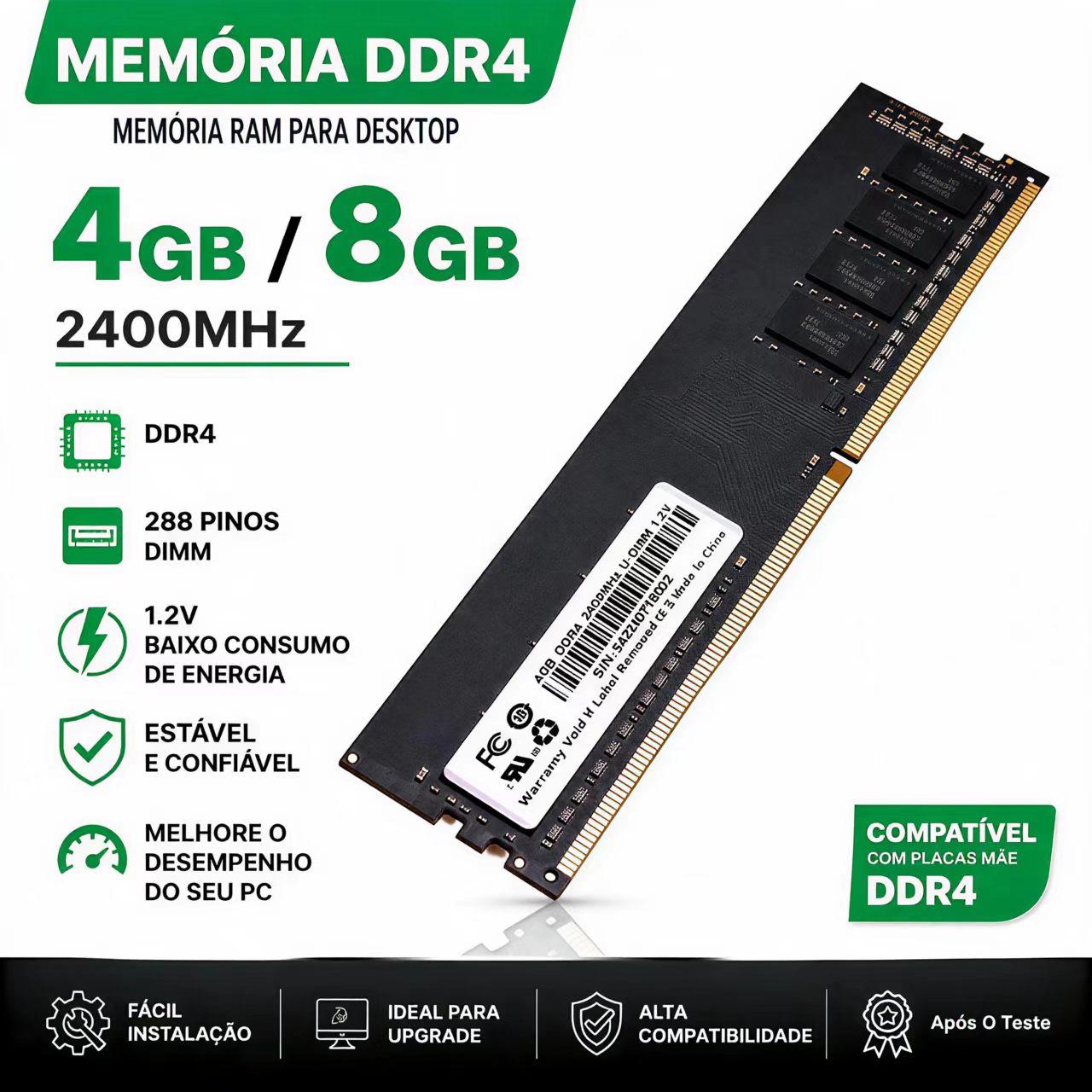 RAM DDR4 4GB 8GB 2400MHz Memor - Ddr4 3200Mhz recensione e prezzo