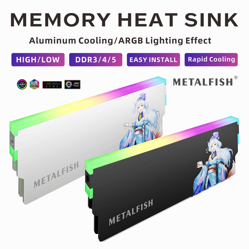 METALFISH DRAM Dissipatore di  - Ram Memory Module recensione e prezzo